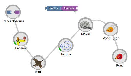 65 blockly games